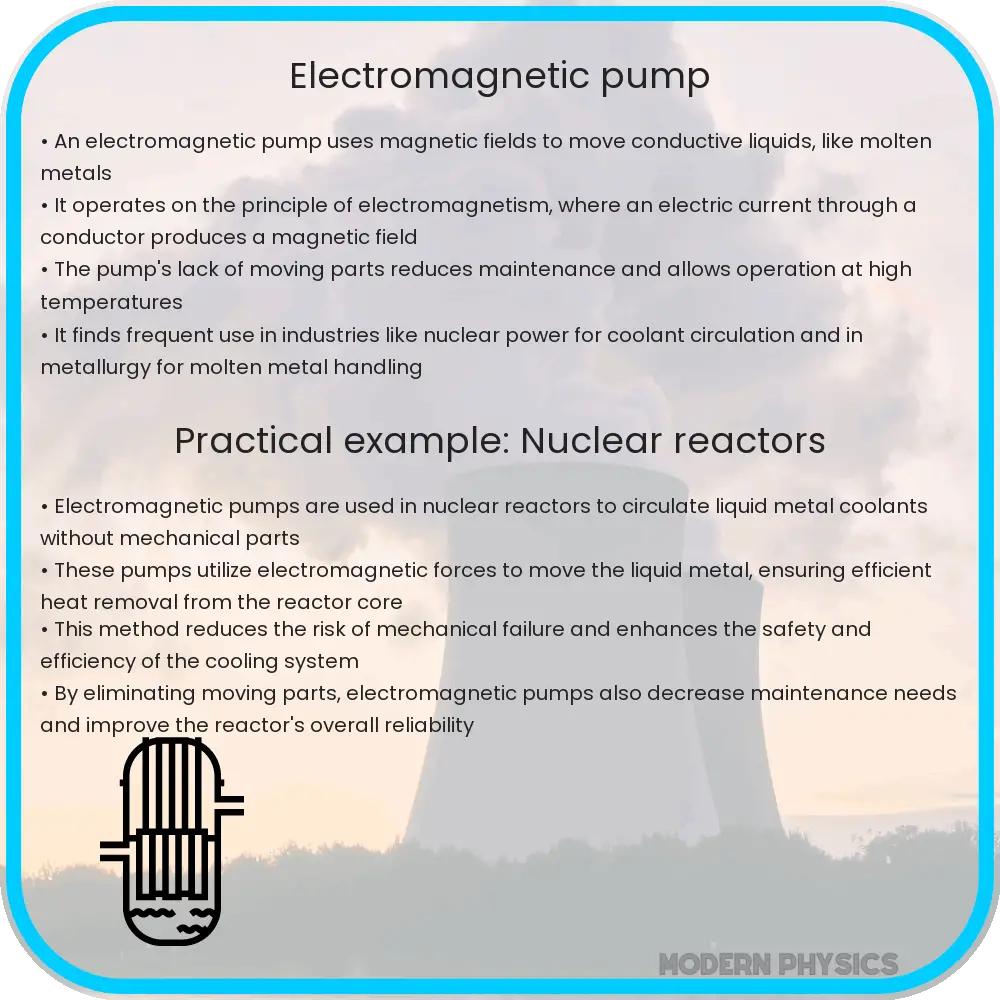 Electromagnetic pump
