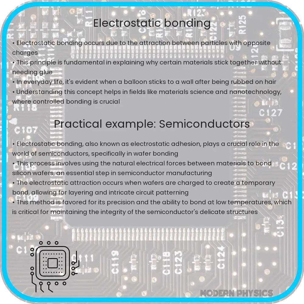 Electrostatic bonding