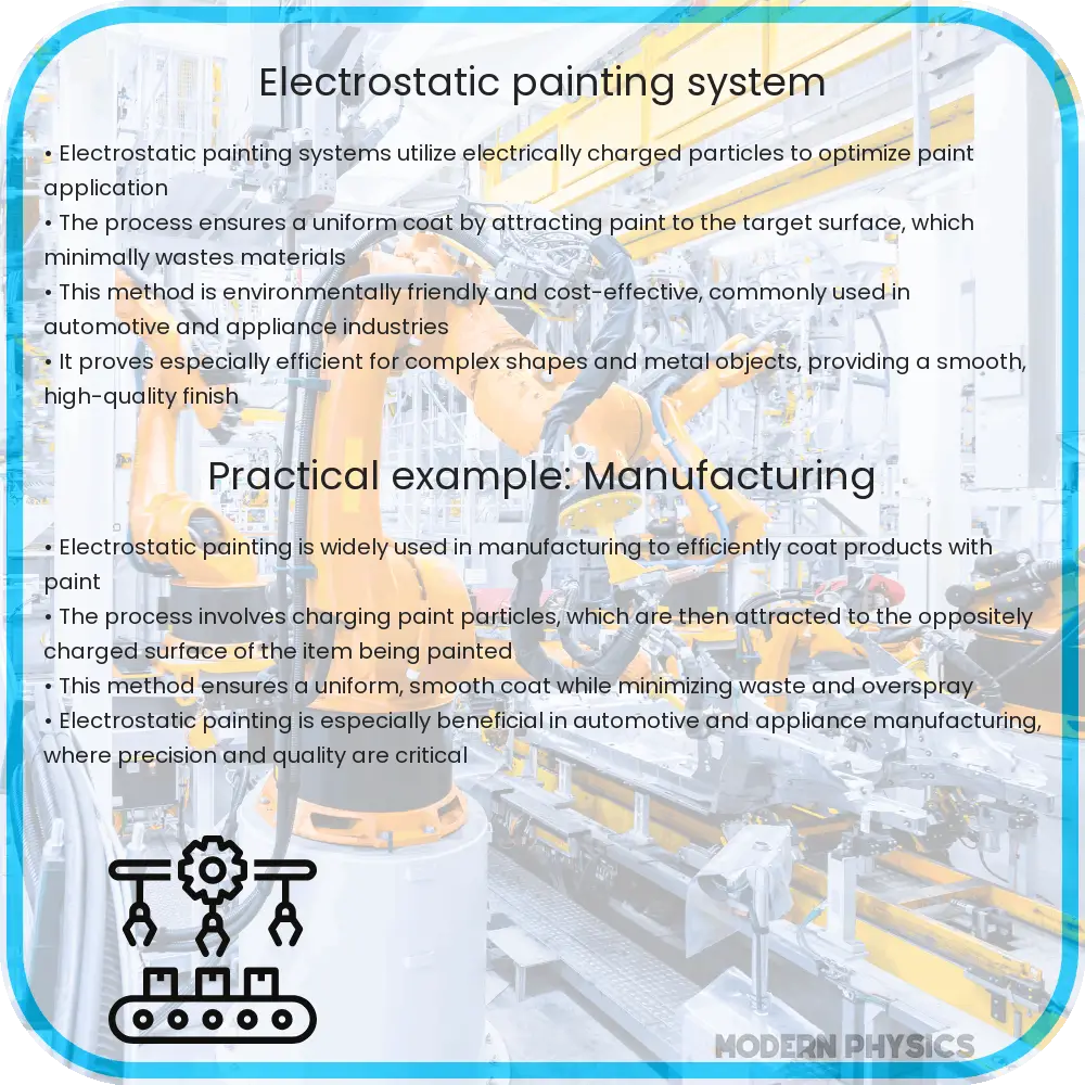 Electrostatic painting system