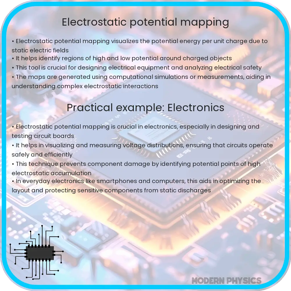Electrostatic potential mapping