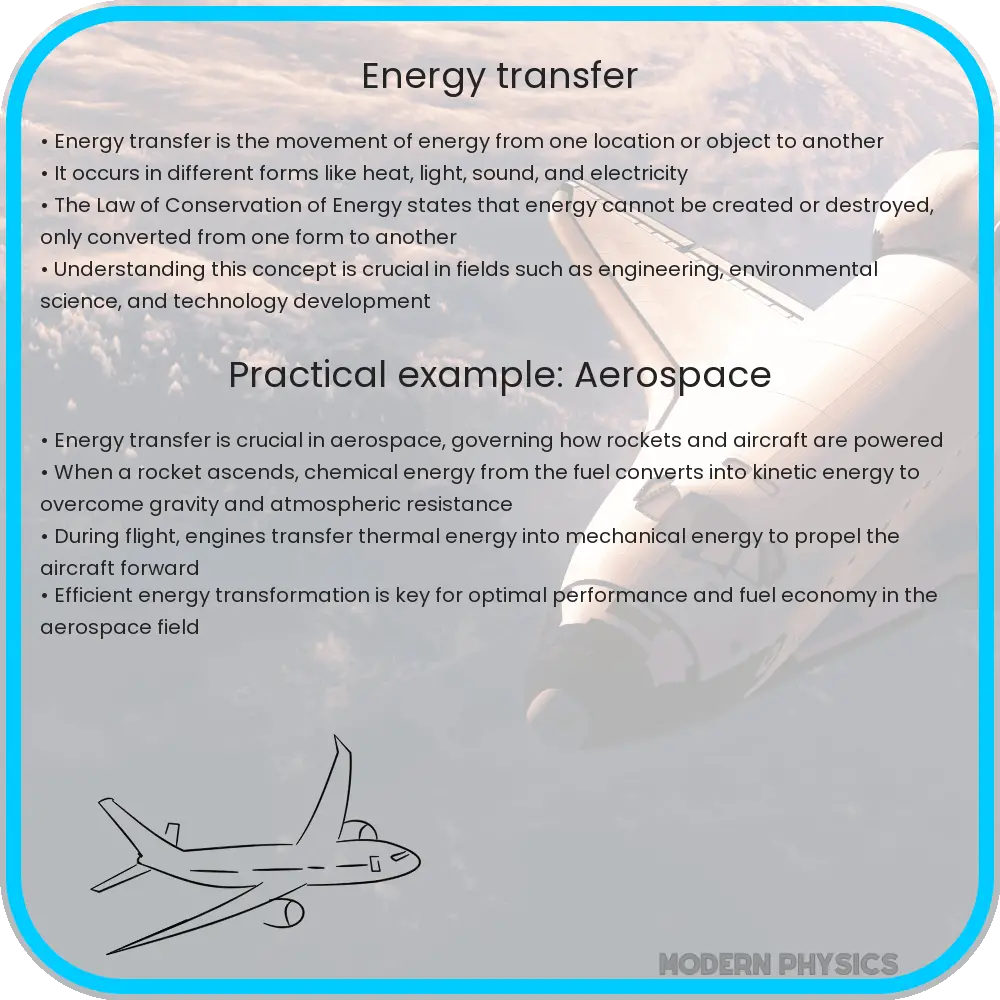 Energy transfer