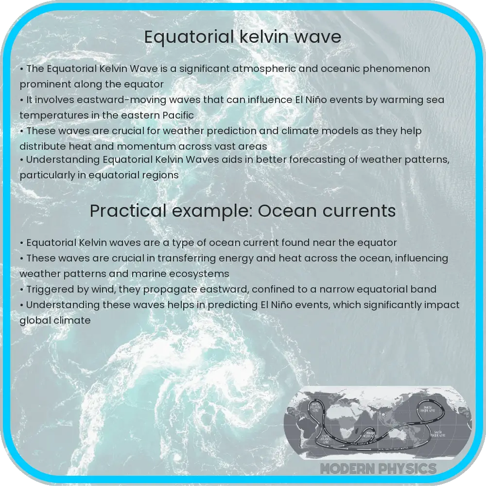 Equatorial Kelvin Wave
