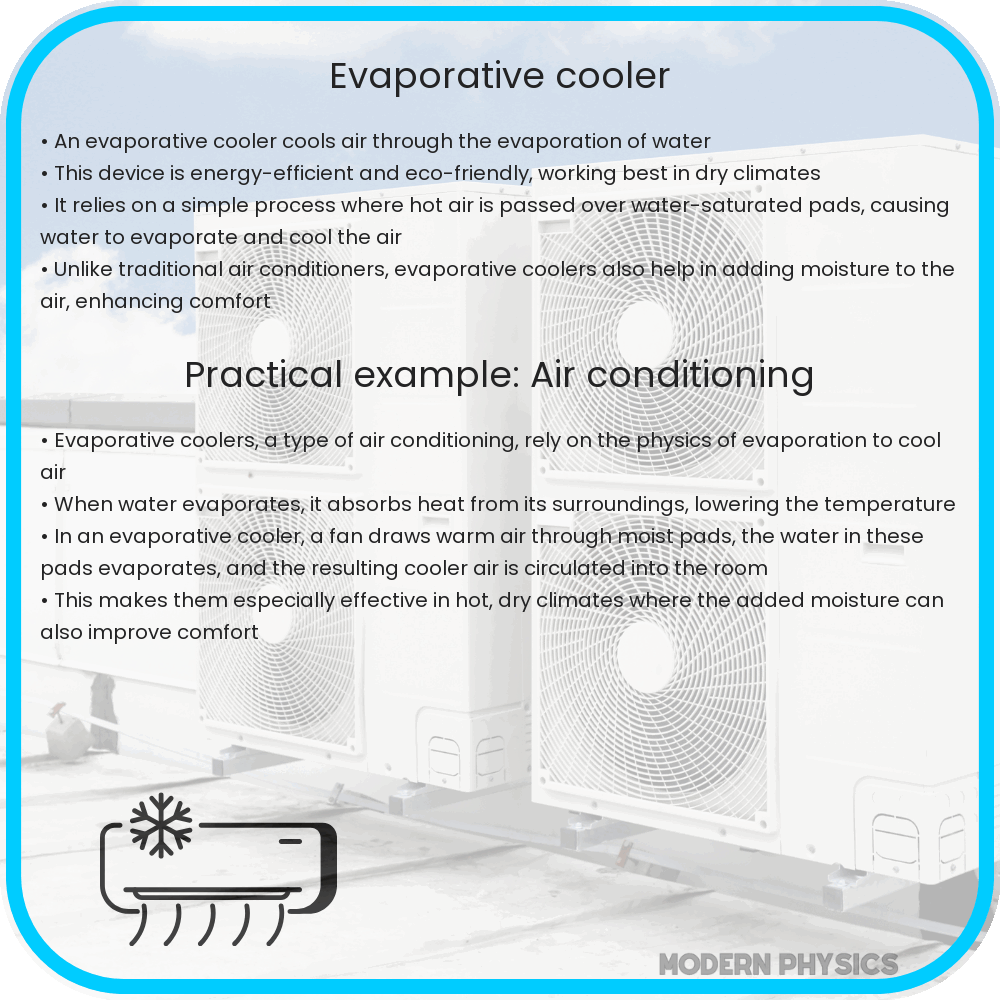 Evaporative cooler