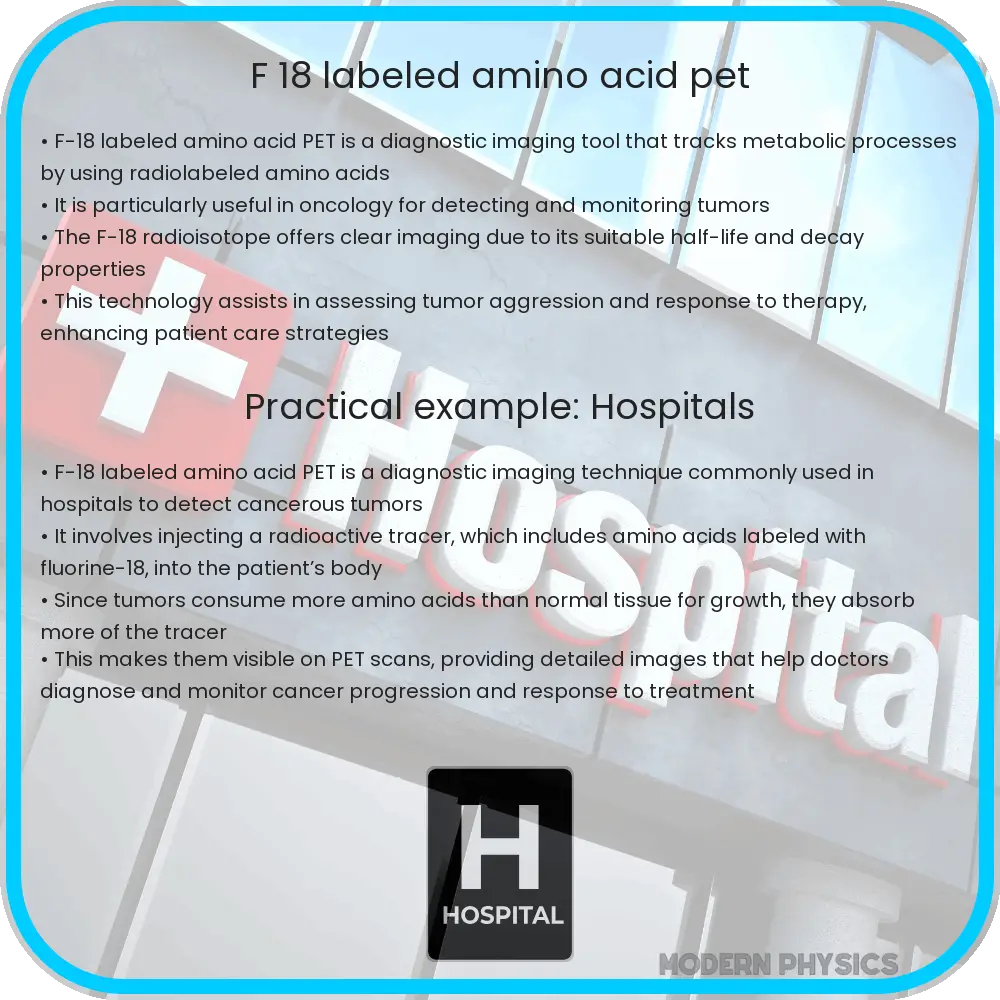 F-18 labeled amino acid PET