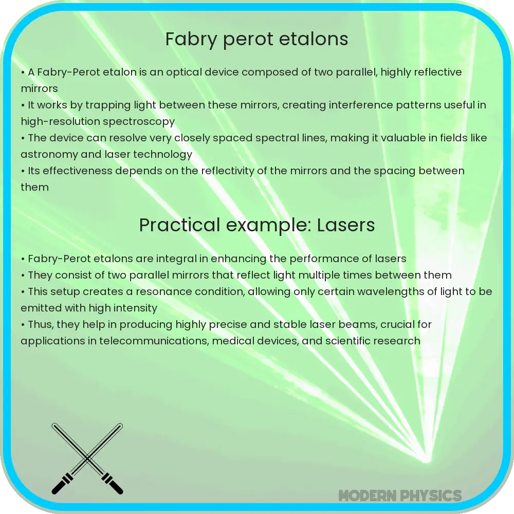 Fabry-Perot Etalons