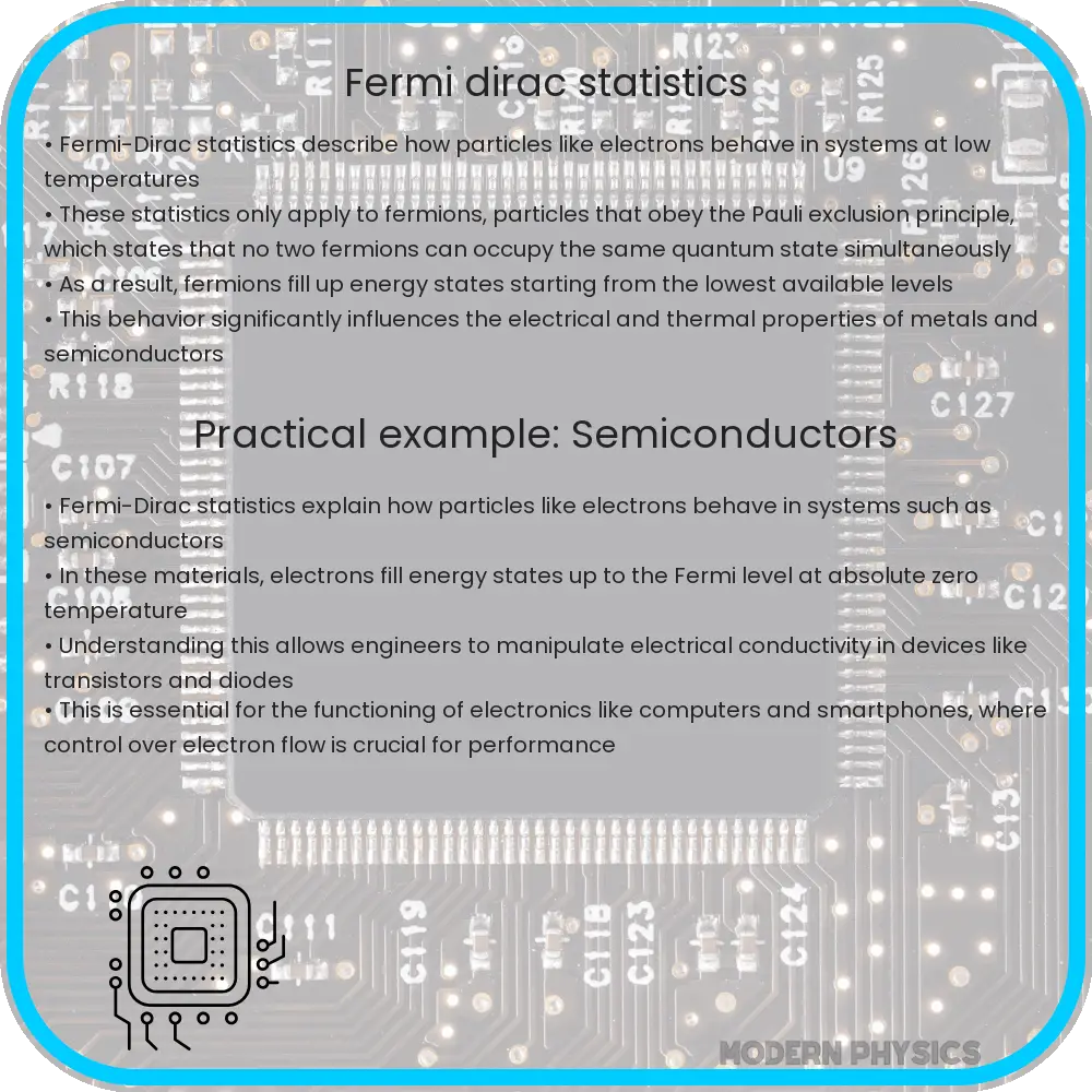Fermi-Dirac statistics