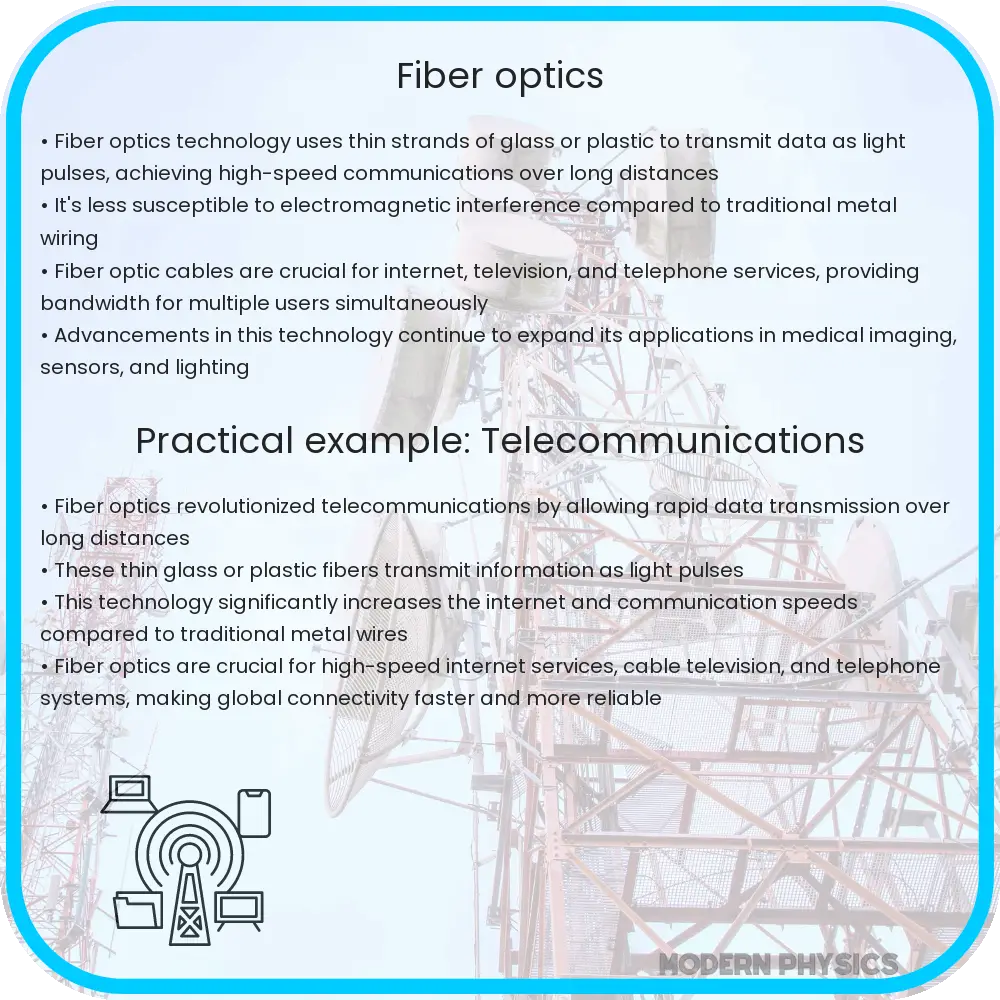 Fiber optics