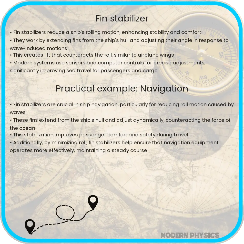 Fin stabilizer