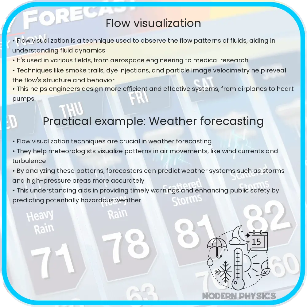 Flow visualization