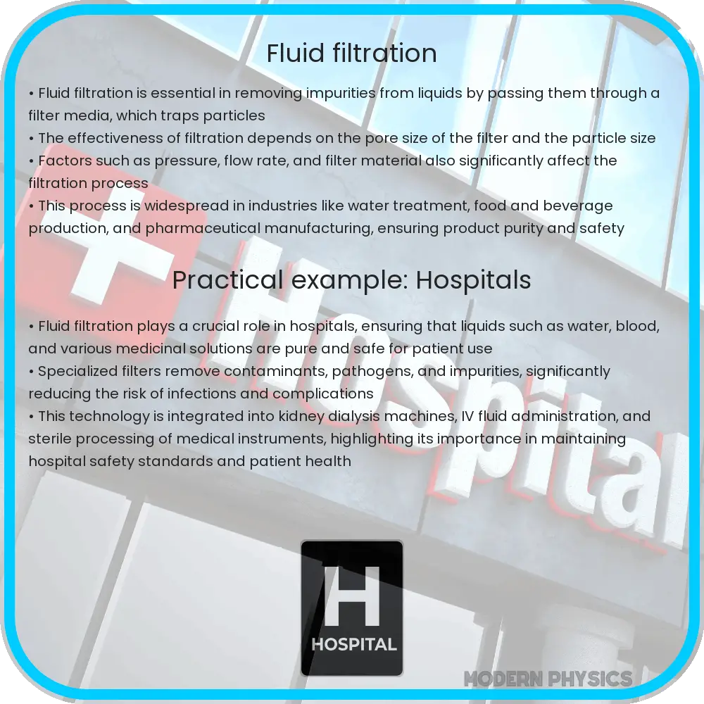 Fluid filtration