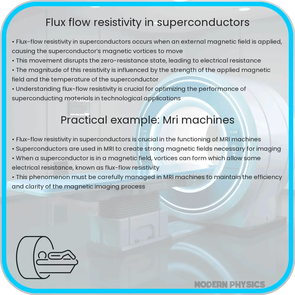 Flux-flow resistivity in superconductors