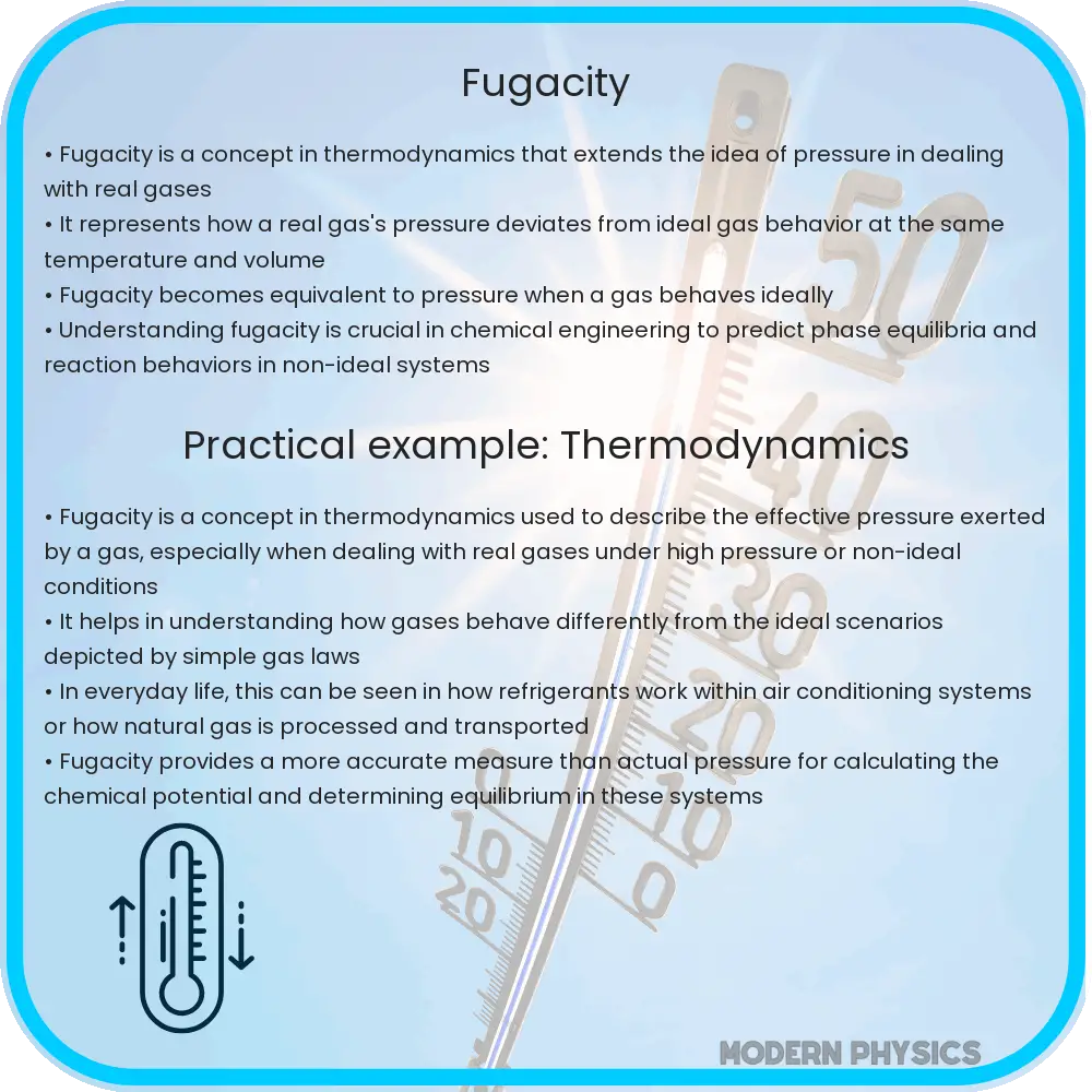 Fugacity