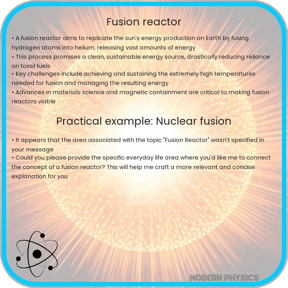 Fusion Reactor