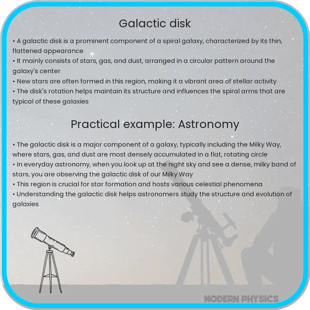 Galactic Disk