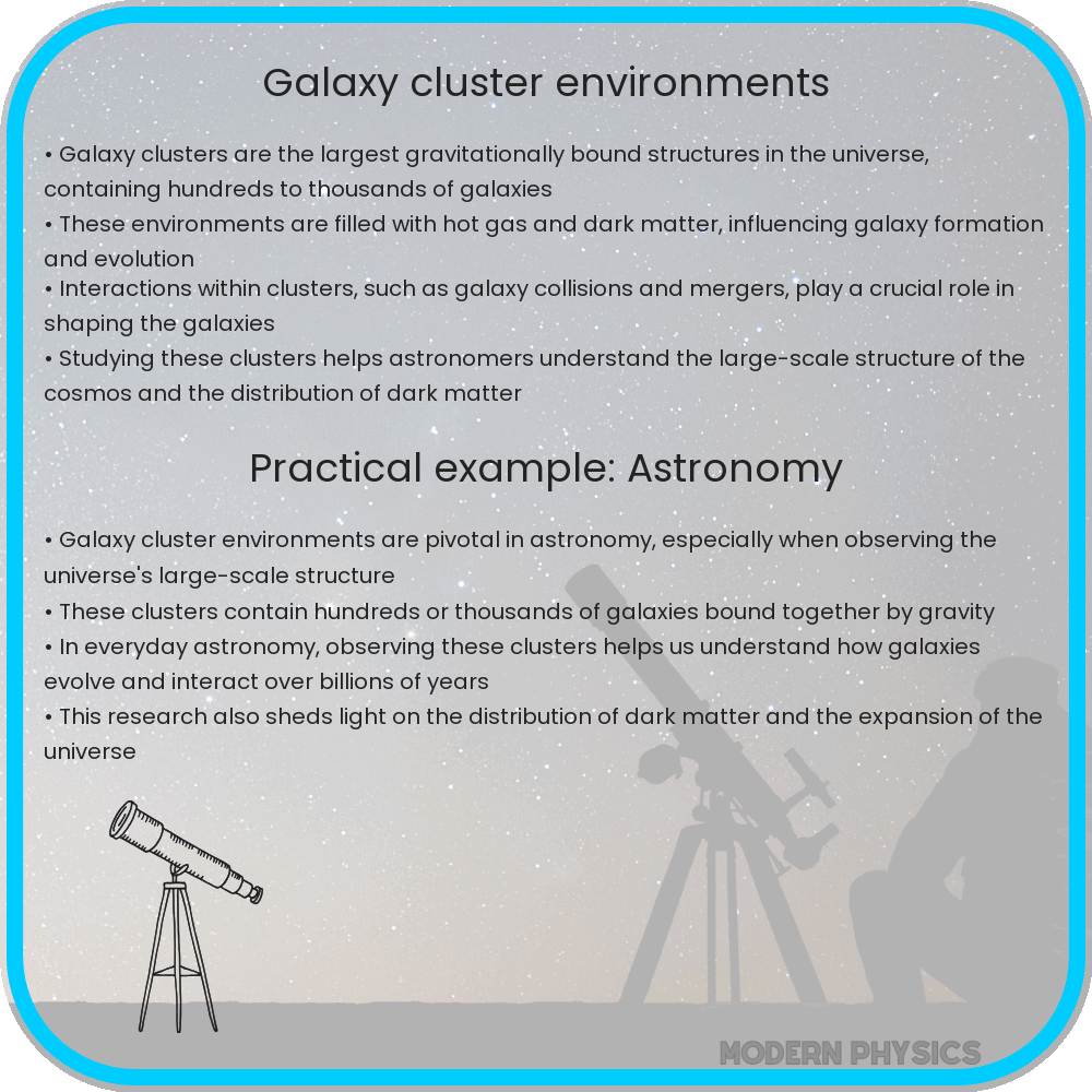 Galaxy Cluster Environments