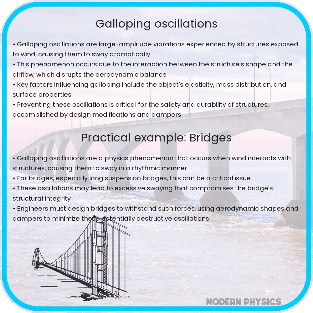 Galloping Oscillations