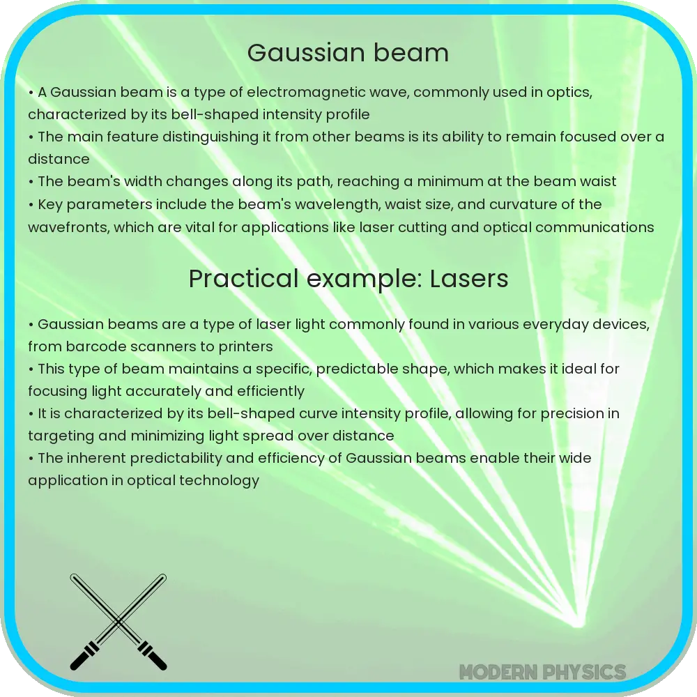 Gaussian beam
