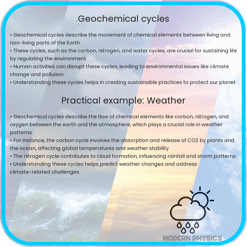 Geochemical Cycles