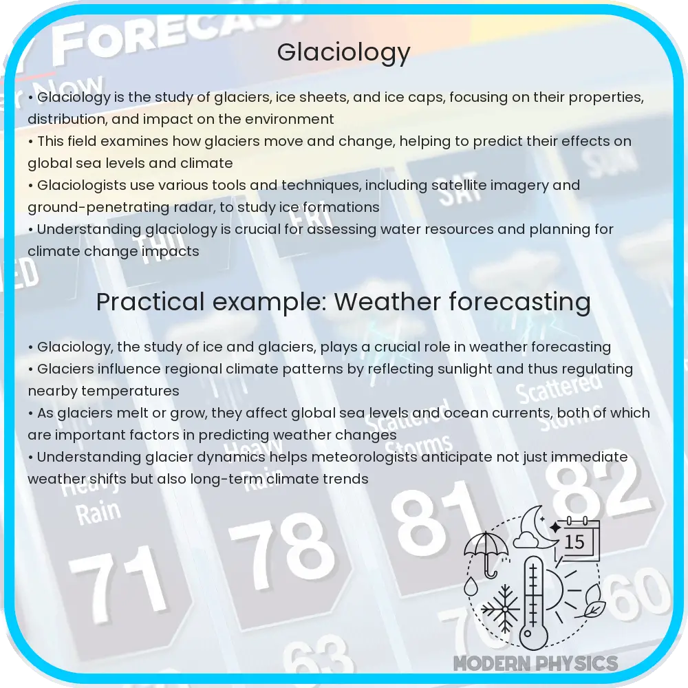 Glaciology