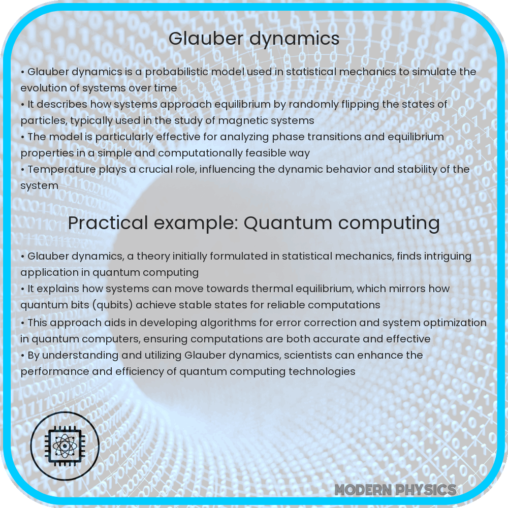 Glauber dynamics