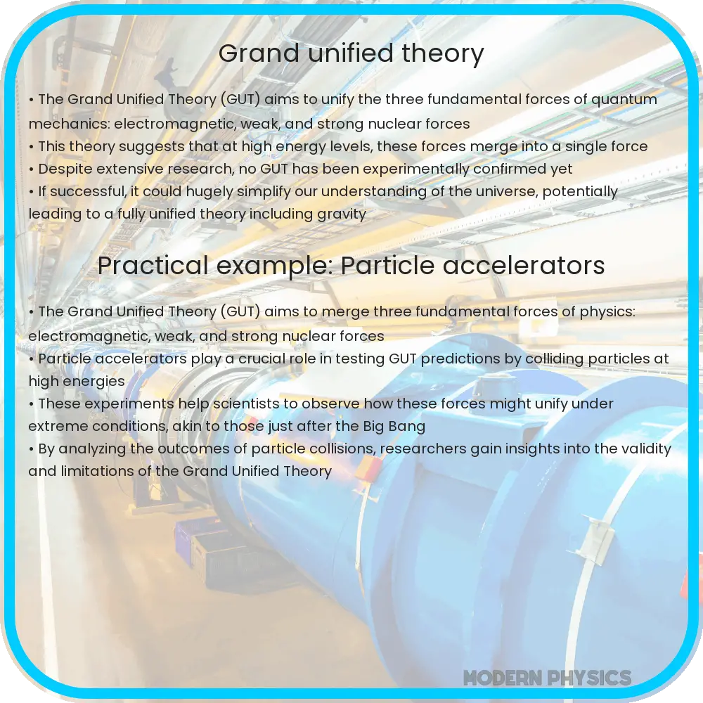 Grand Unified Theory