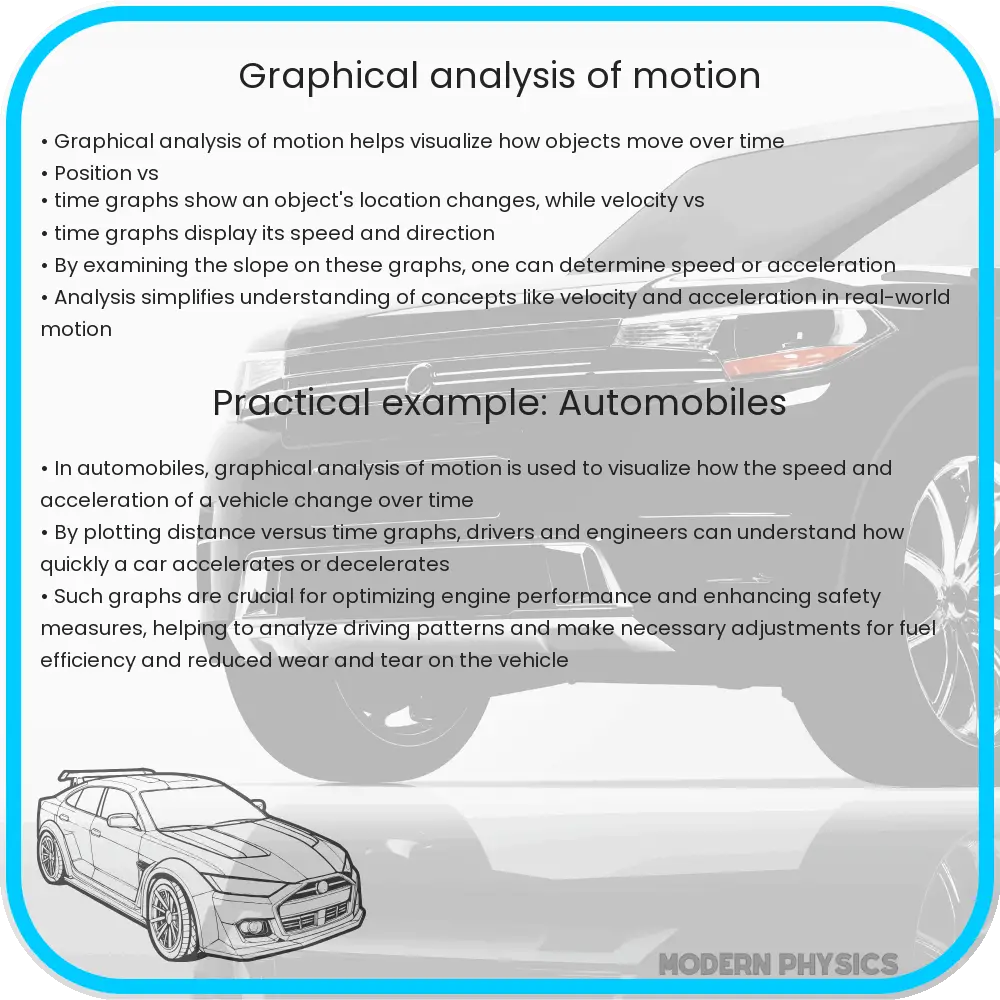 Graphical analysis of motion