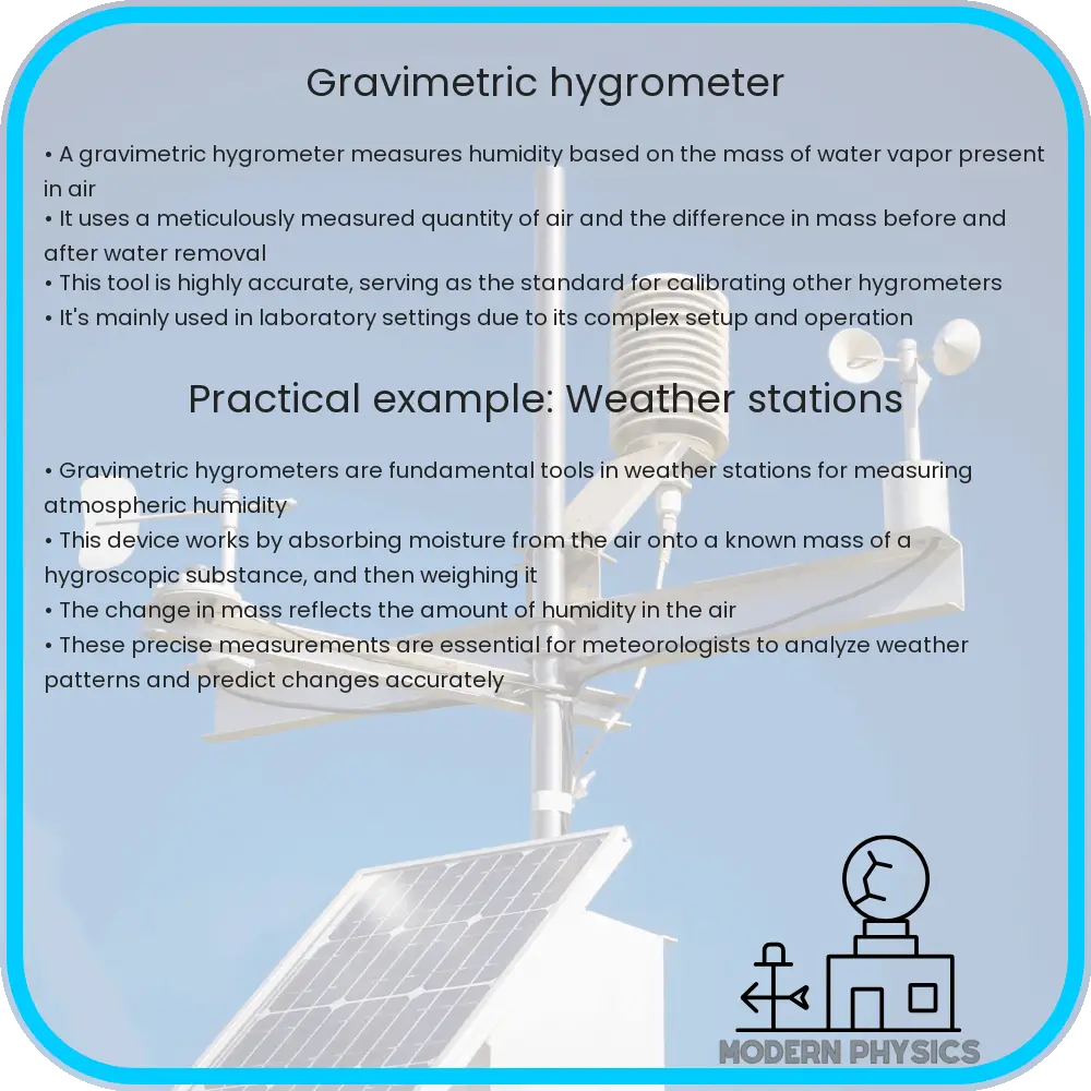 Gravimetric Hygrometer