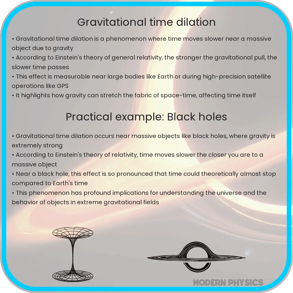 Gravitational time dilation