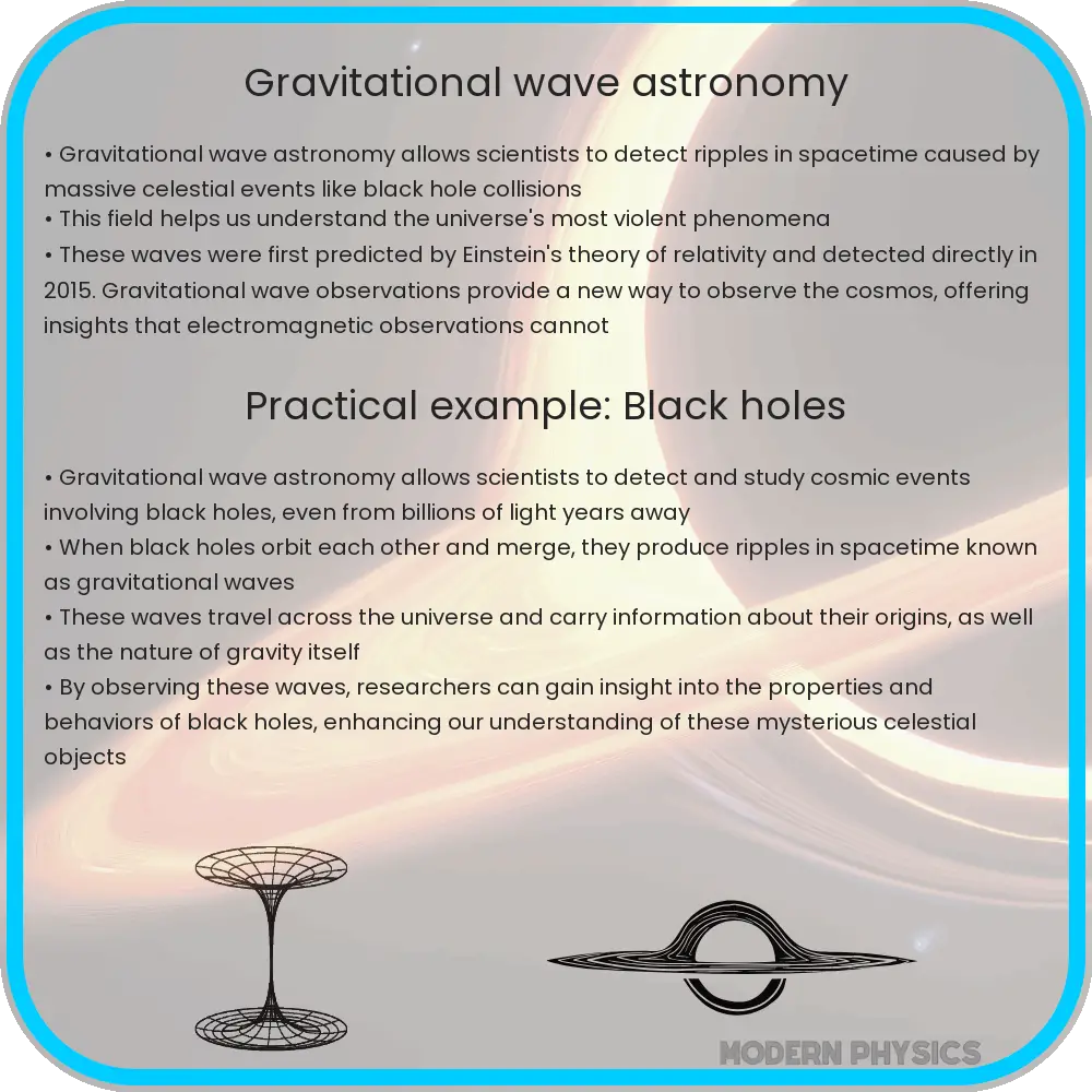 Gravitational Wave Astronomy | Detection, Relativity & Cosmos