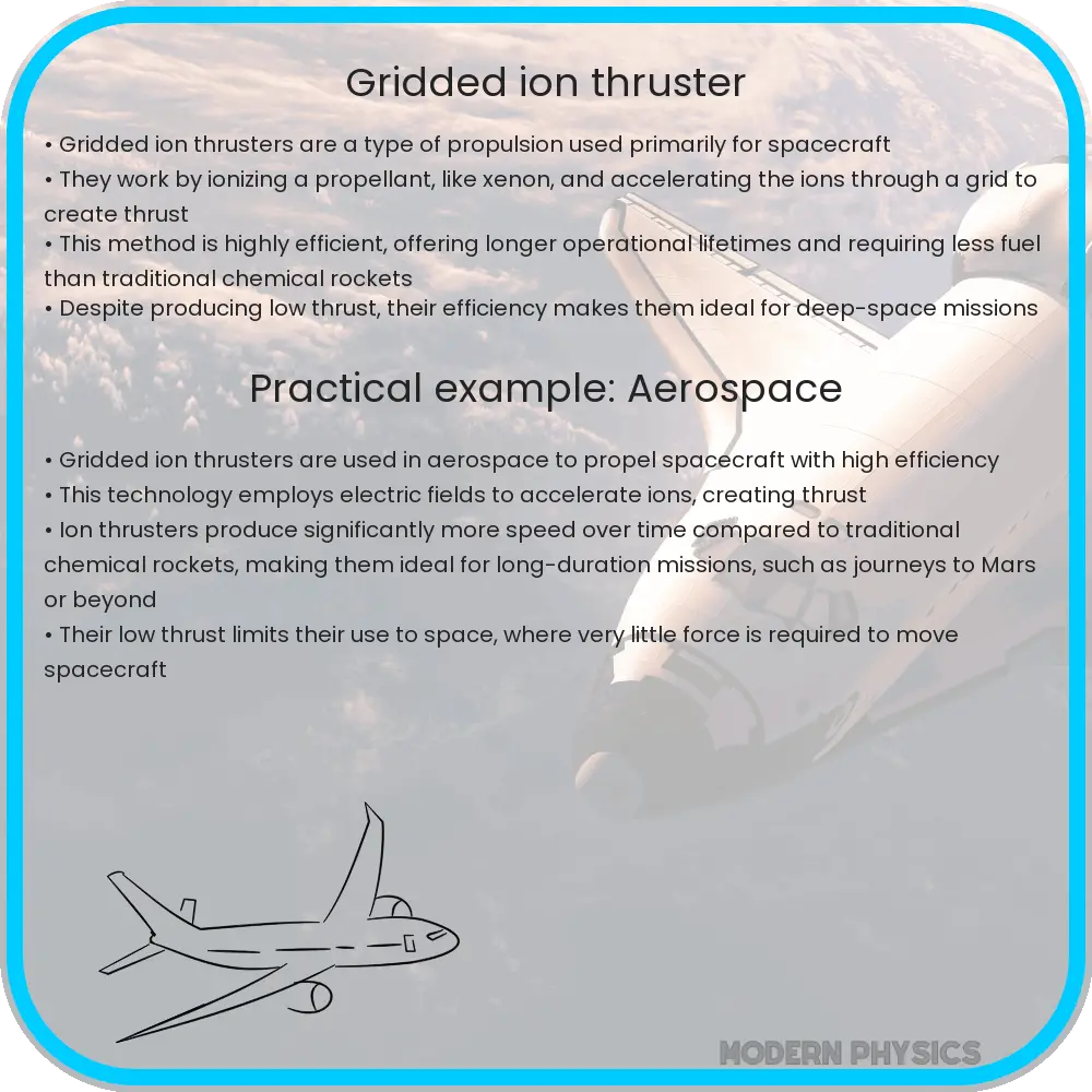 Gridded Ion Thruster