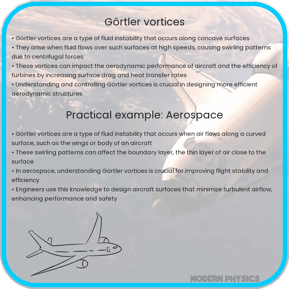 Görtler vortices