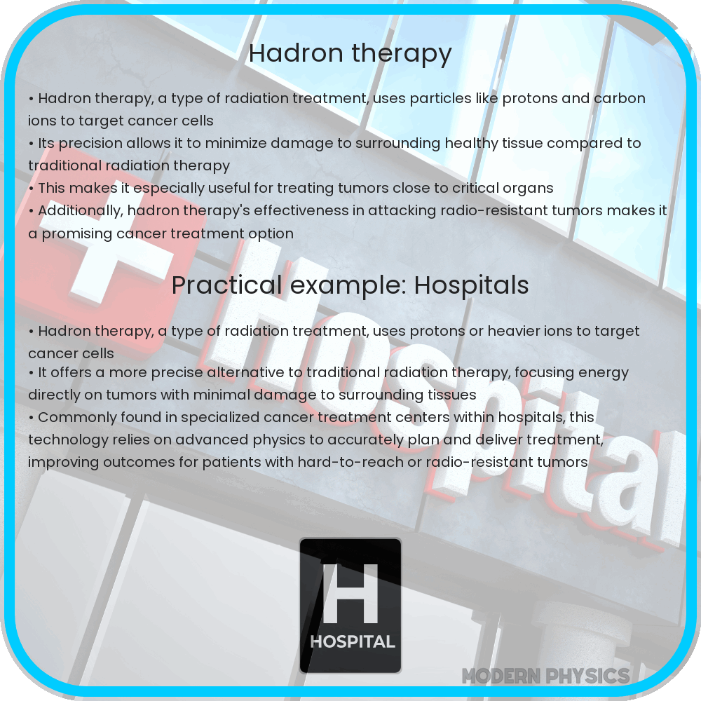 Hadron therapy