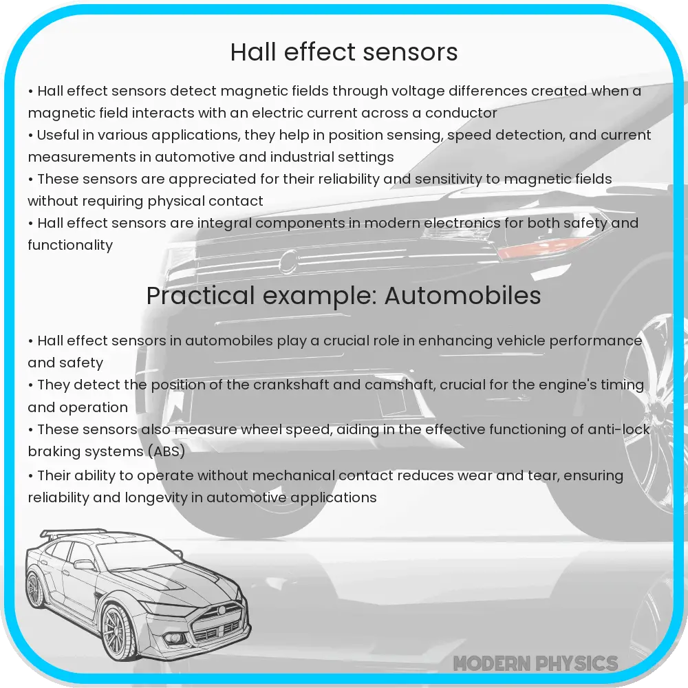 Hall effect sensors