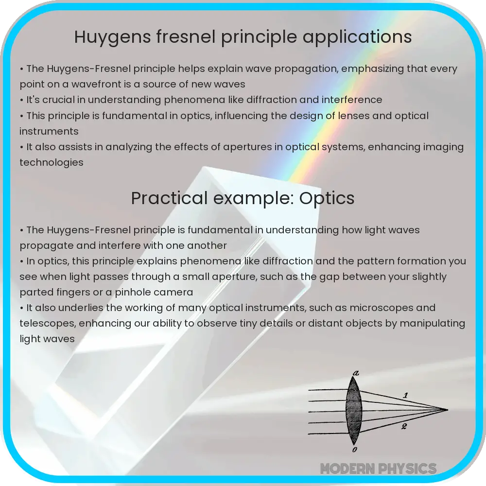 Huygens-Fresnel principle applications