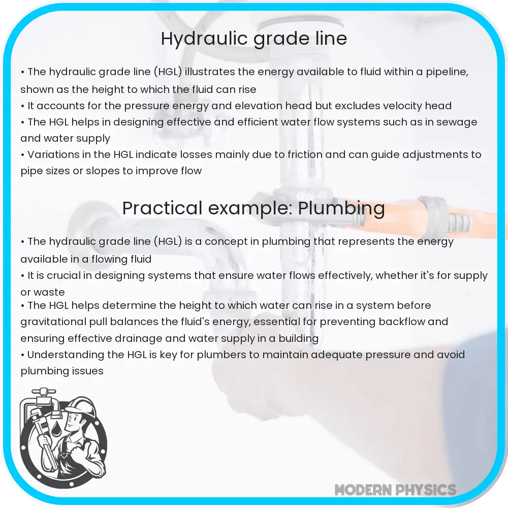 Hydraulic grade line