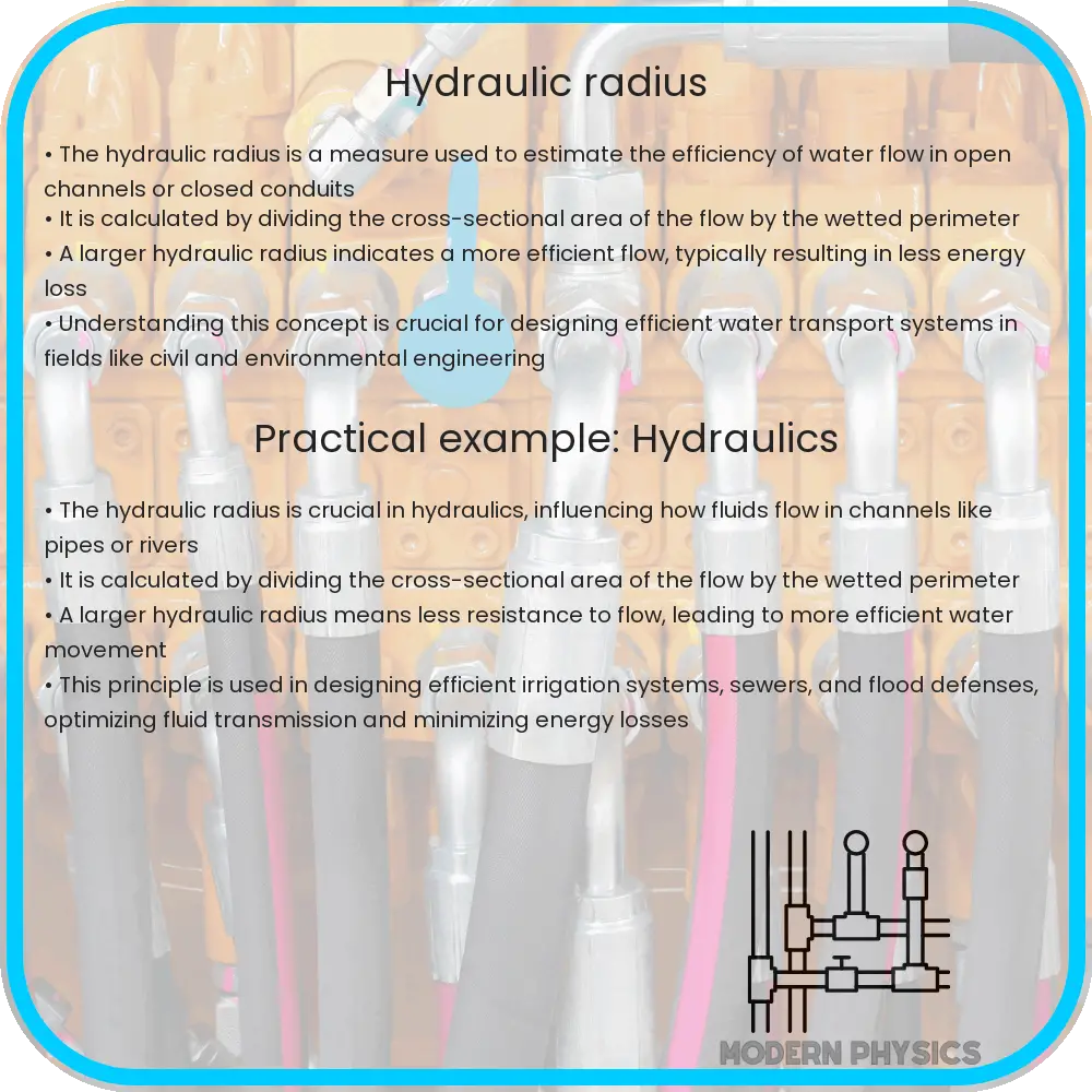 Hydraulic radius