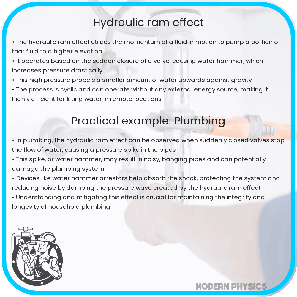 Hydraulic Ram Effect
