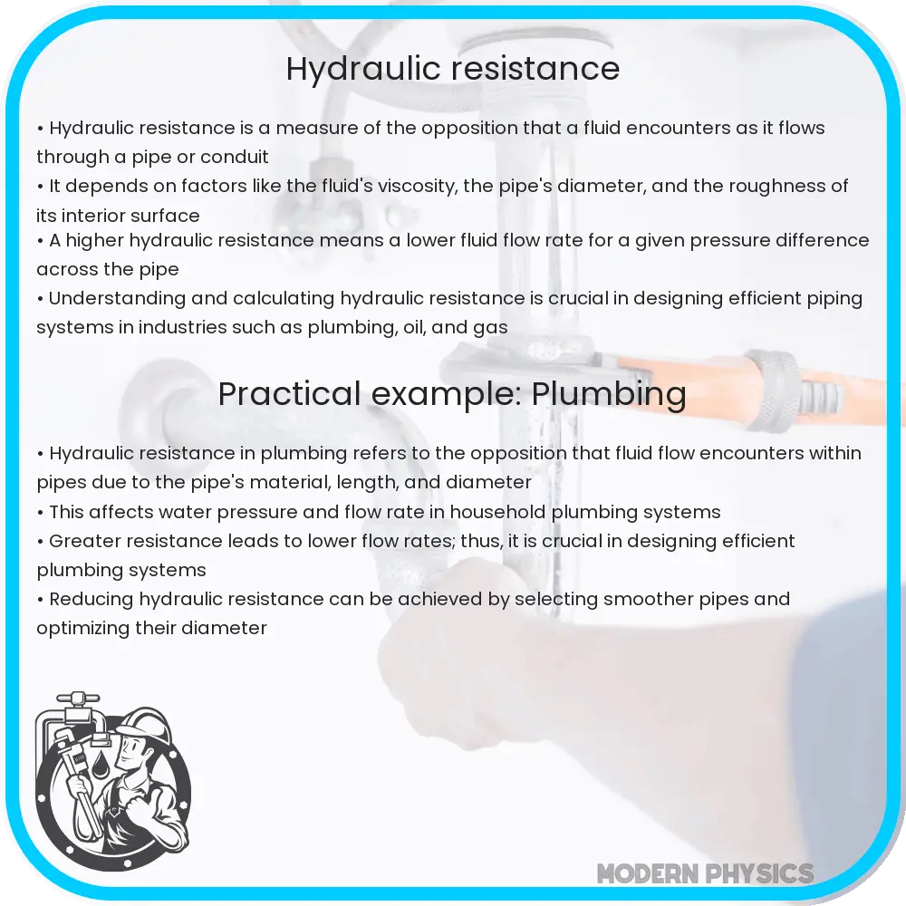 Hydraulic resistance