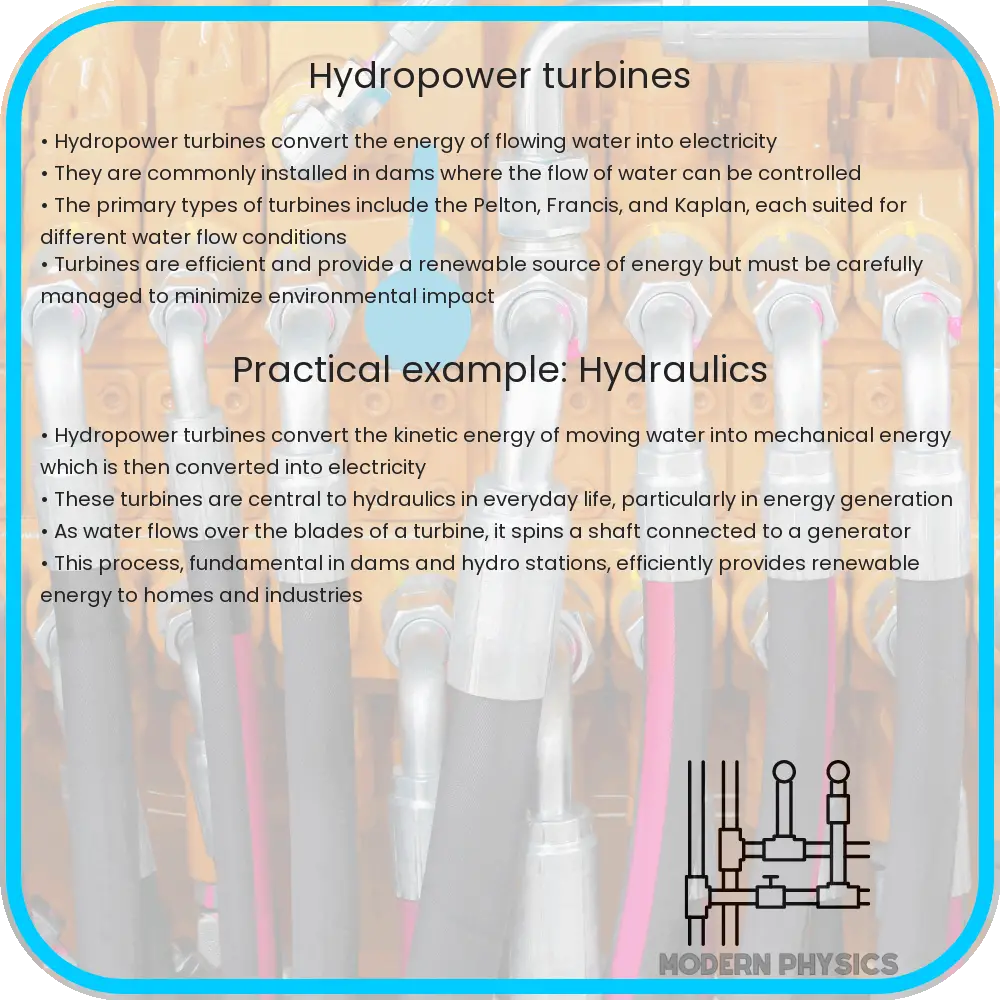 Hydropower turbines