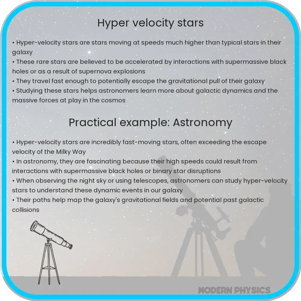 Hyper-velocity Stars