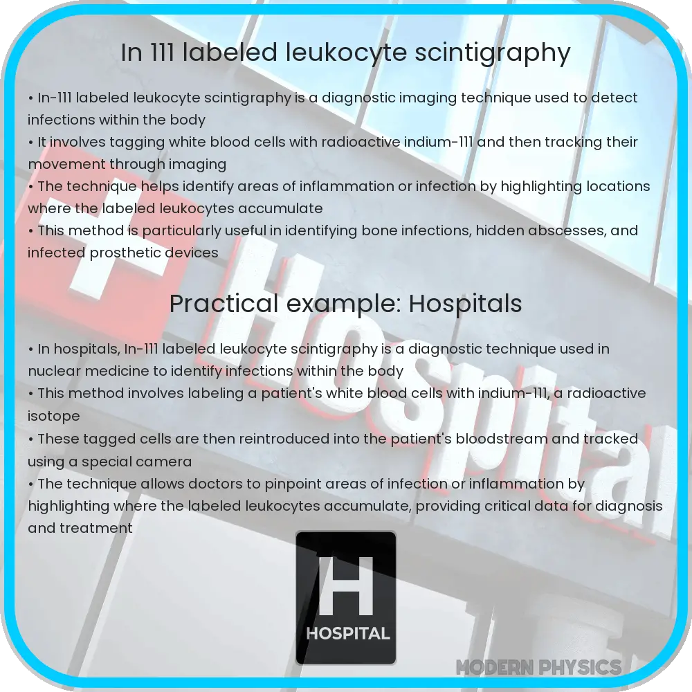 In-111 labeled leukocyte scintigraphy