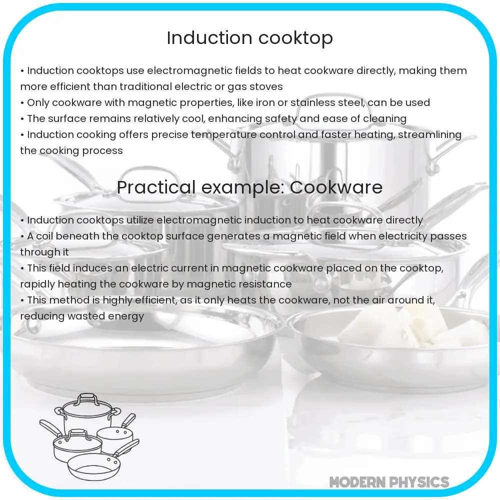 Induction cooktop