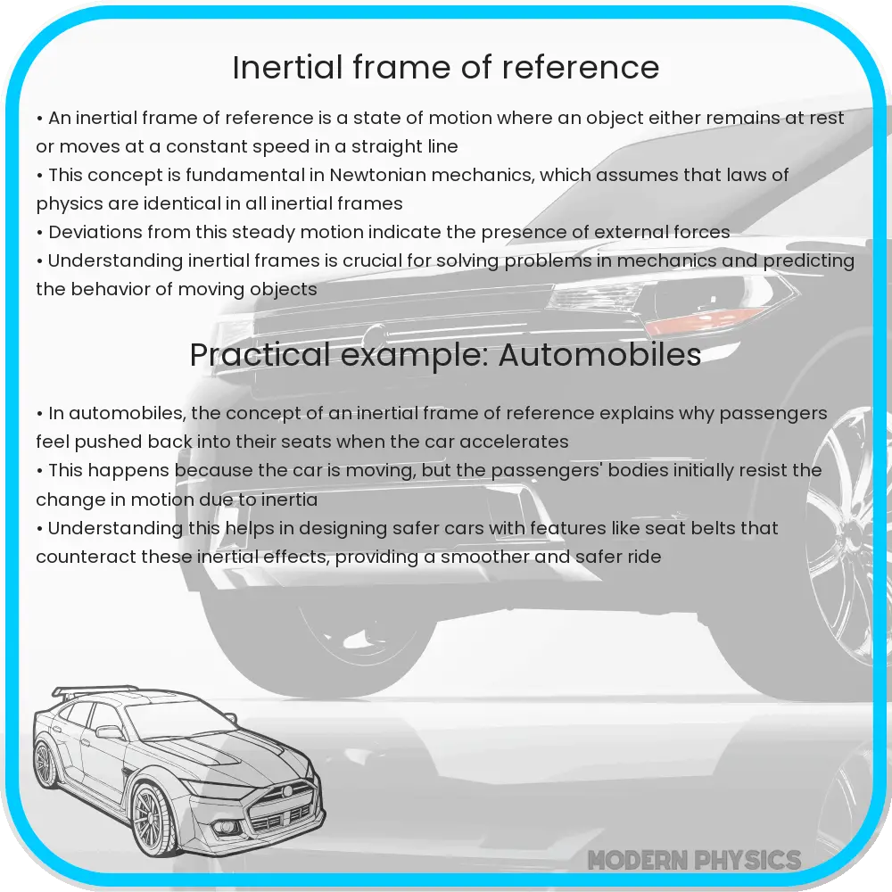 Inertial frame of reference