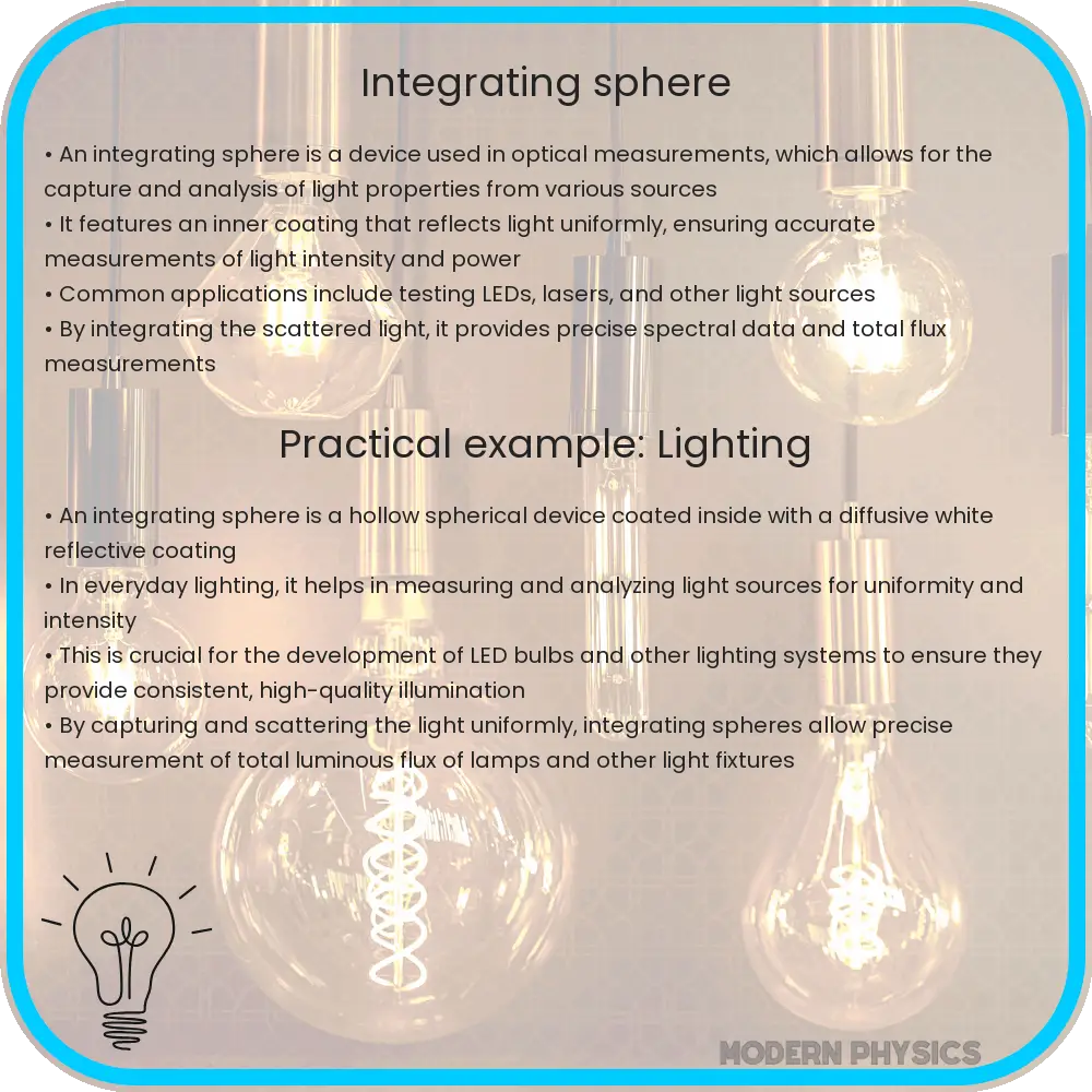 Integrating sphere