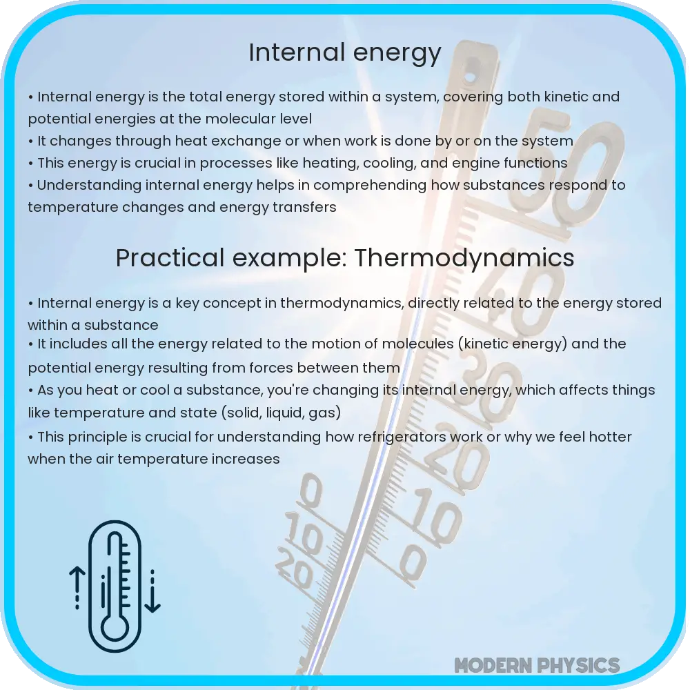 Internal energy