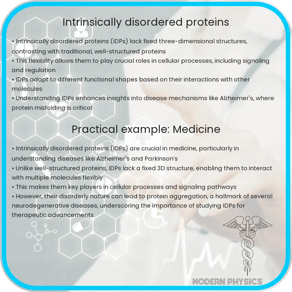Intrinsically Disordered Proteins
