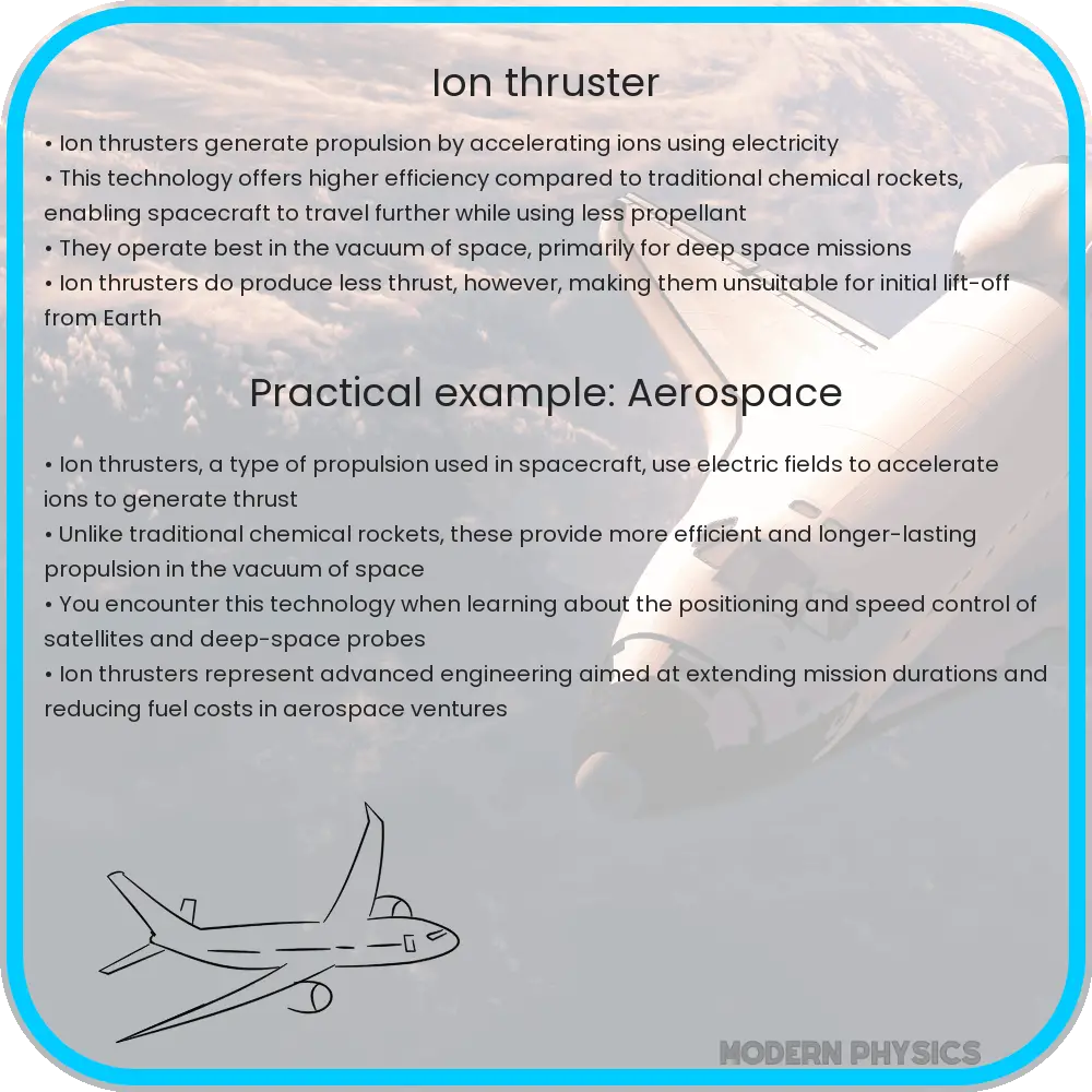 Ion thruster