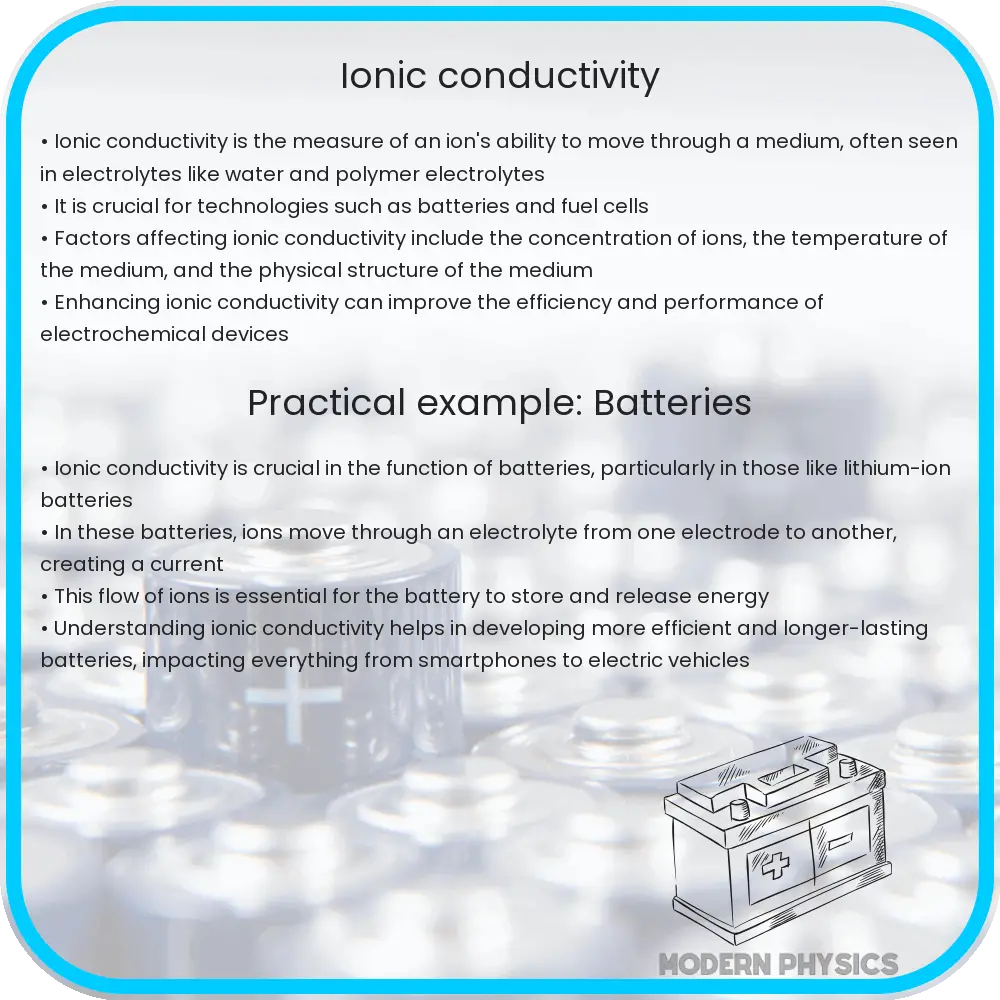 Ionic Conductivity