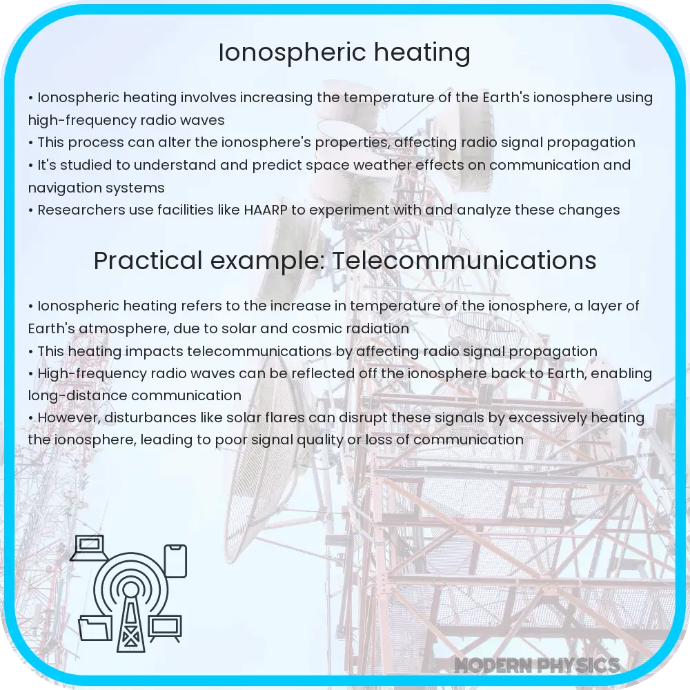 Ionospheric Heating