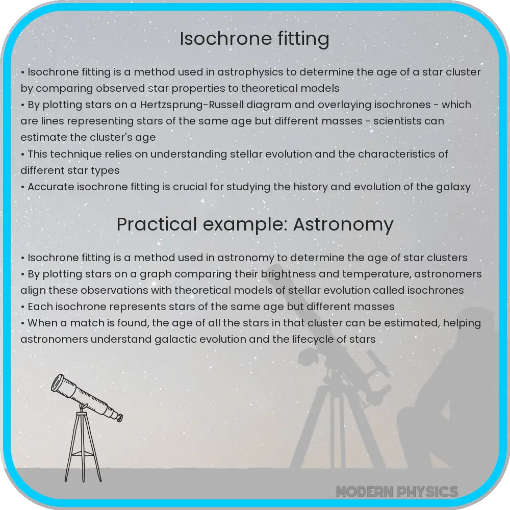 Isochrone Fitting